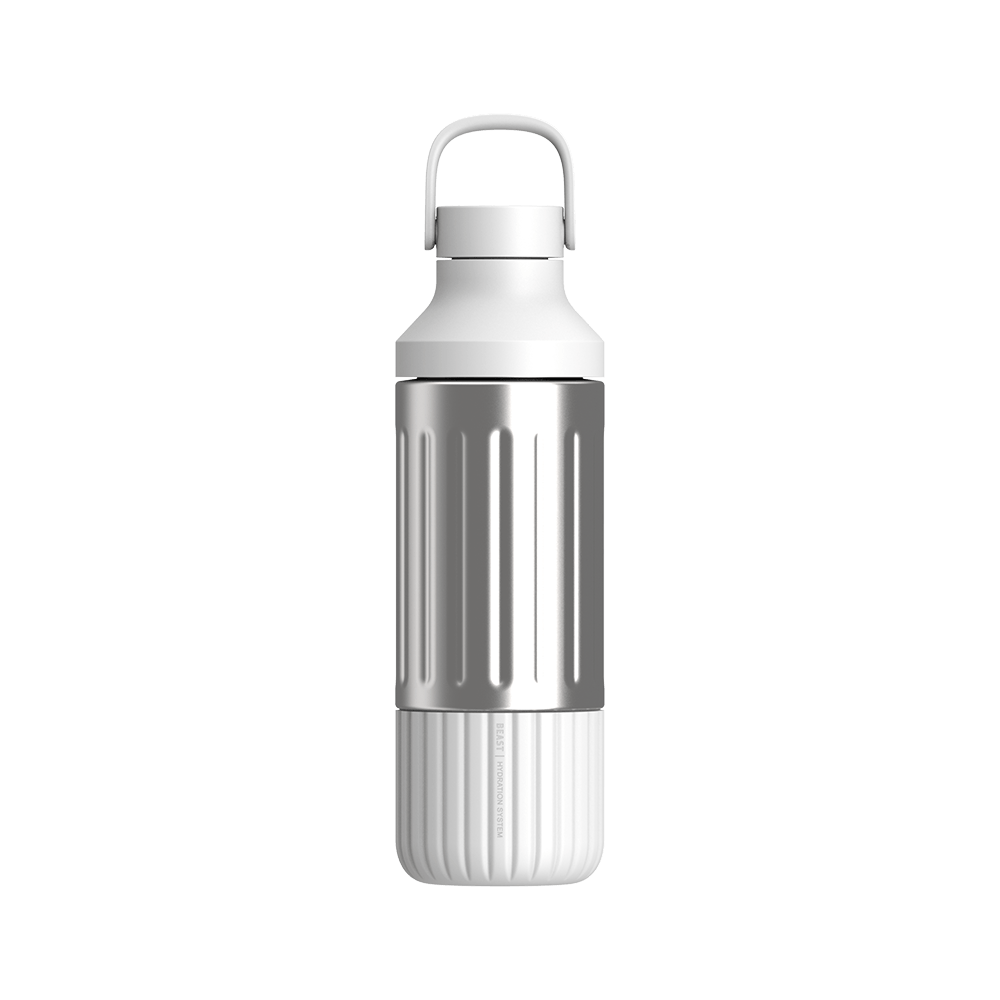 Beast Stainless Steel Hydration Bottle | Cloud White