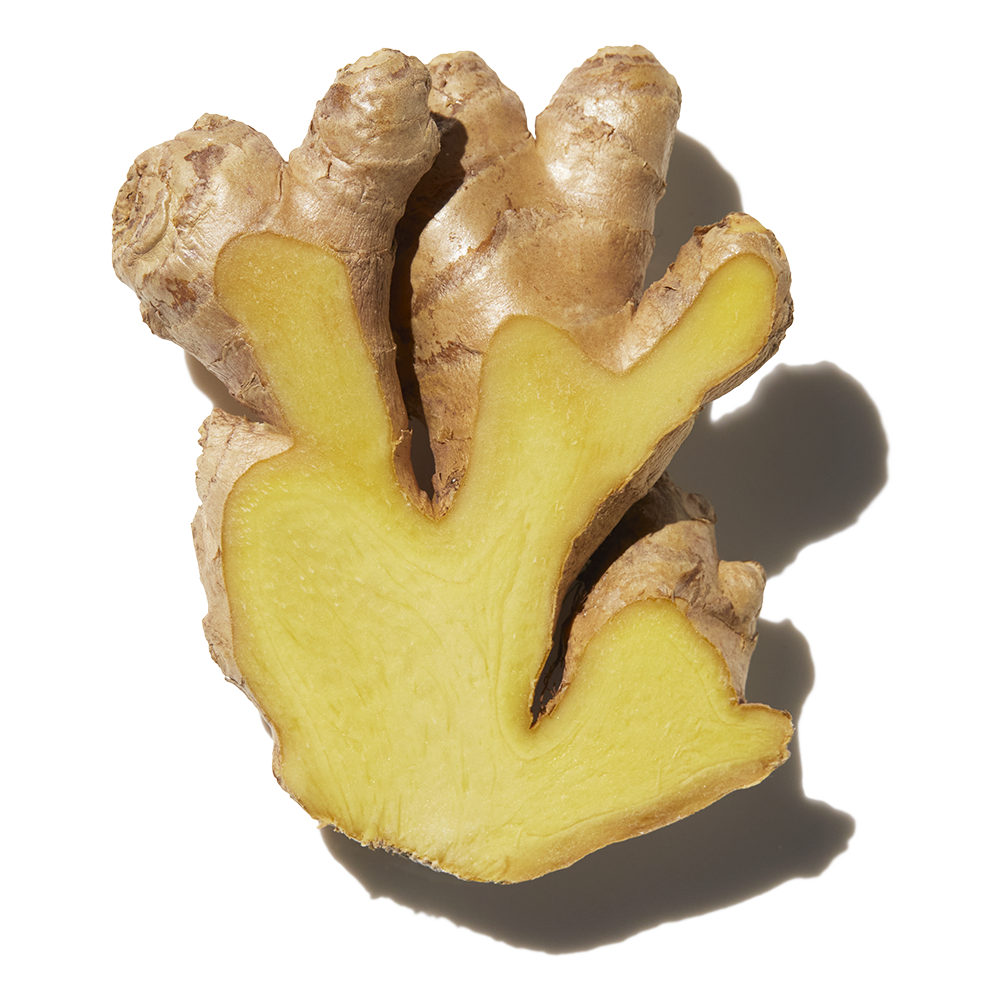 raw ginger root